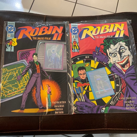 Robin II The Joker’s Wild #1 & #2- Hologram- DC Comics - Picture 1 of 4